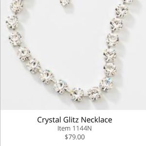 Touchstone Crystal; Crystal Glitz Necklace